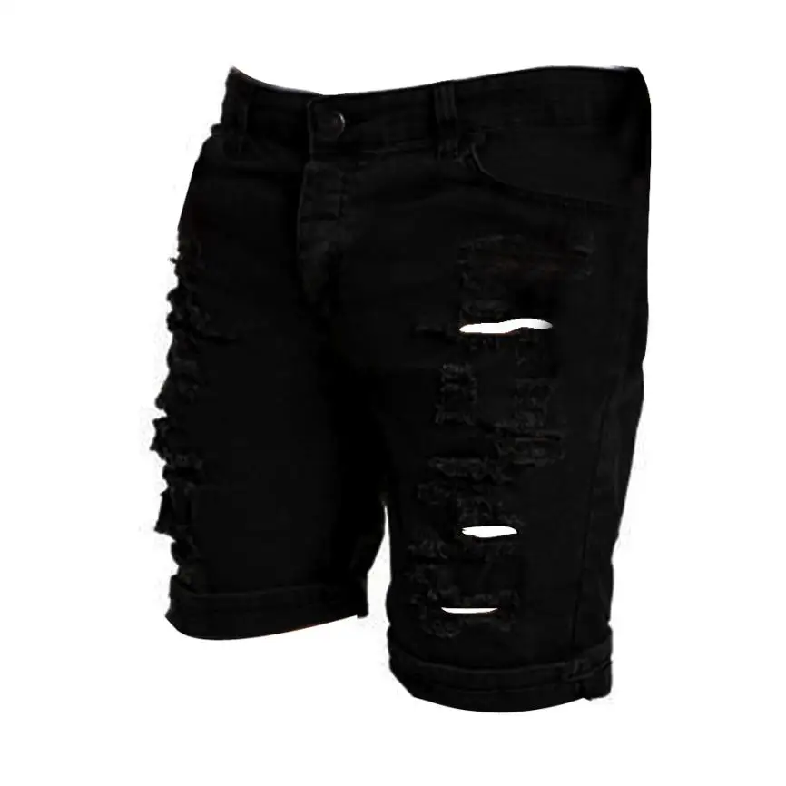 Black Новые летние повседневные шорты Для мужчин модные хлопковые Стиль Для мужчин s Шорты и бермуды 3 цвета шорты Размеры M-XXL короткий для мужчин MA243 - Цвет: Black