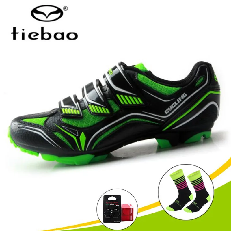 

Tiebao Men sneakers women 2018 Sapatilha Ciclismo MTB Anti-Skid Durable Cycling Shoes Bike Self-Locking Athletic Bicycle Shoes