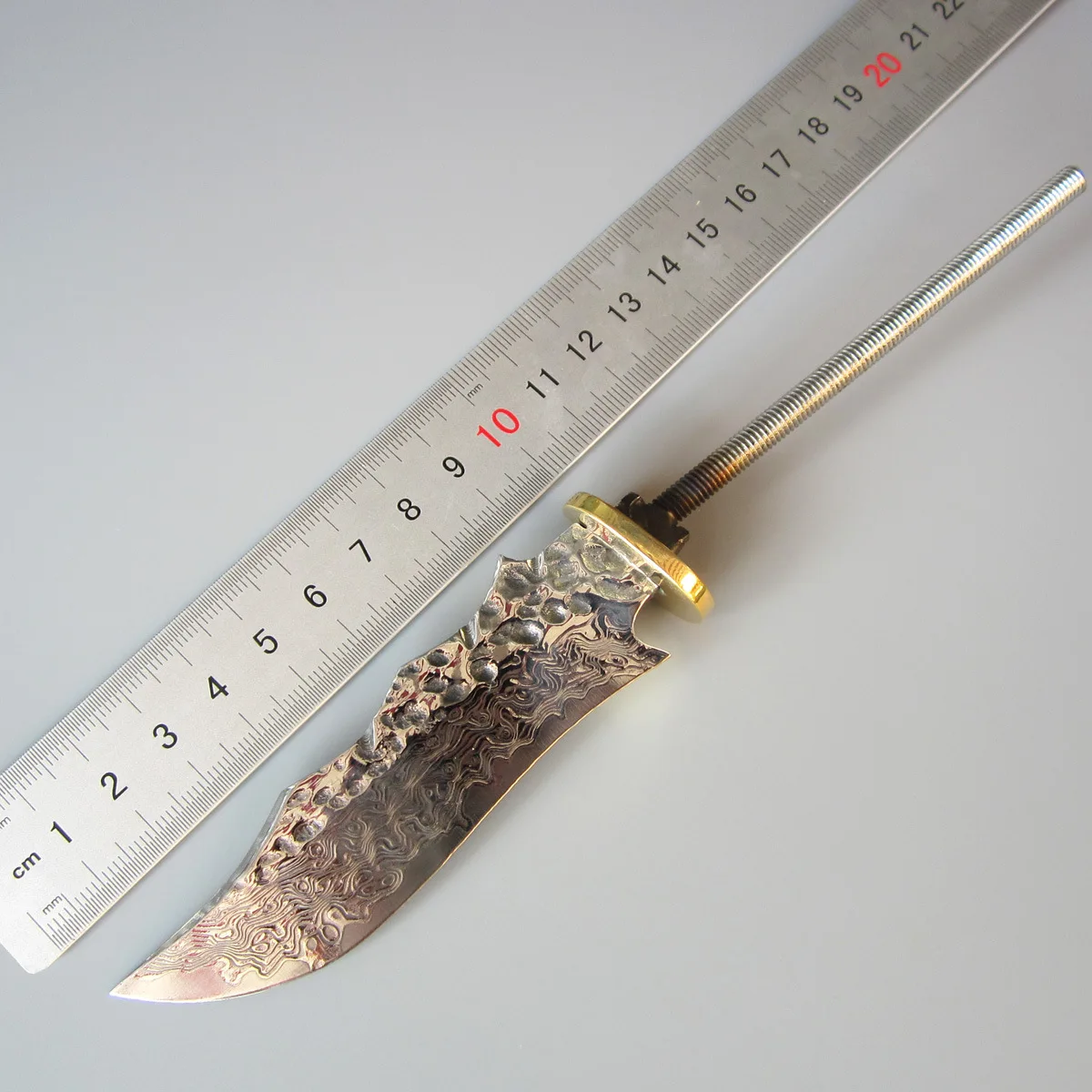 

Swayboo damascus steel hunting knife VG-10 core layer Semi-finished Diy knife forging Damask steel knife blade high hardness