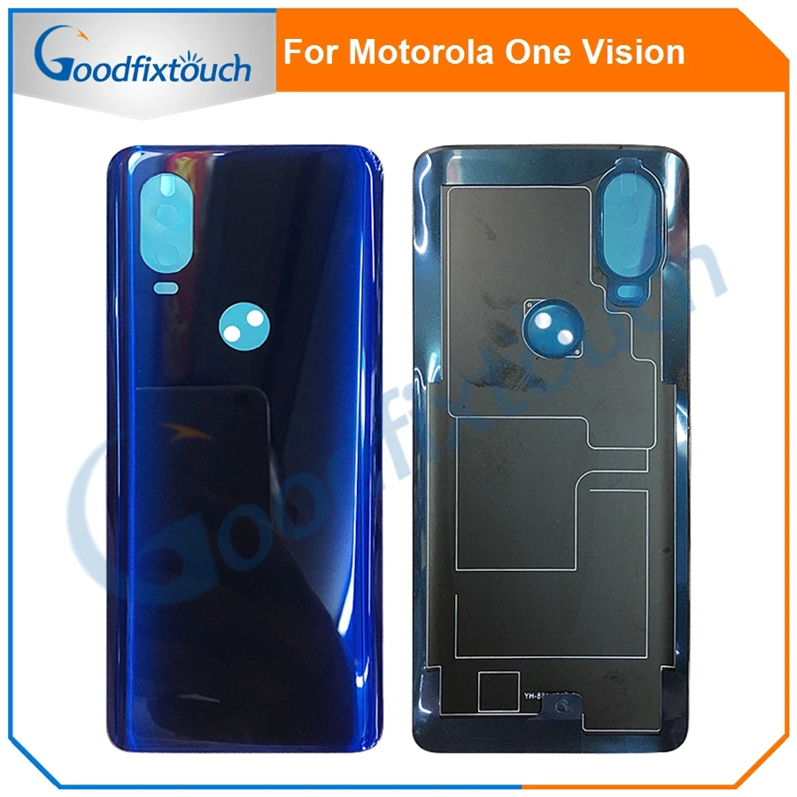 Для Motorola One Vision XT1970-1 MOTO XT 1970 ANDROID ONE Крышка батарейного отсека задняя крышка задняя дверь Чехол запасные части