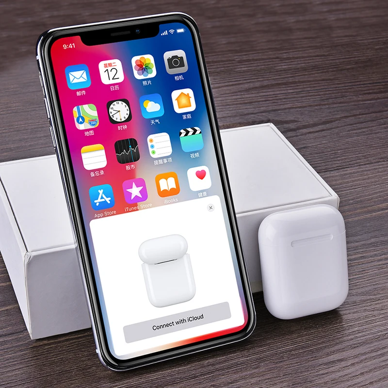 i60 TWS Pop Up 1 1 Air Wireless Bluetooth Earphone Separate Use QI Wireless Charging Bass Pods Earphones PK i30 i20 i12 i10 TWS