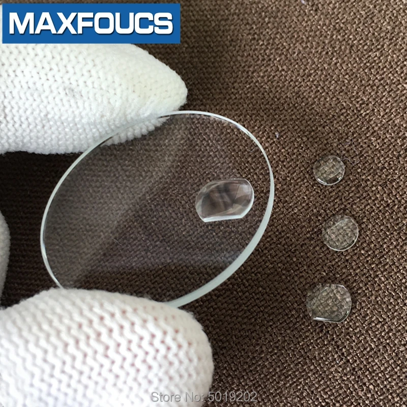 Lente Di Ingrandimento A Bolle Di Zaffiro Calendario Per Orologio - Foto 5