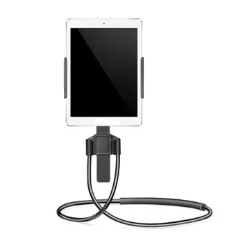 

Universal Lazy Hanging Neck Phone Holder Stand Flexible Hand Free Mobile Phone Necklace Mount Bracket for Cellphones Tablets