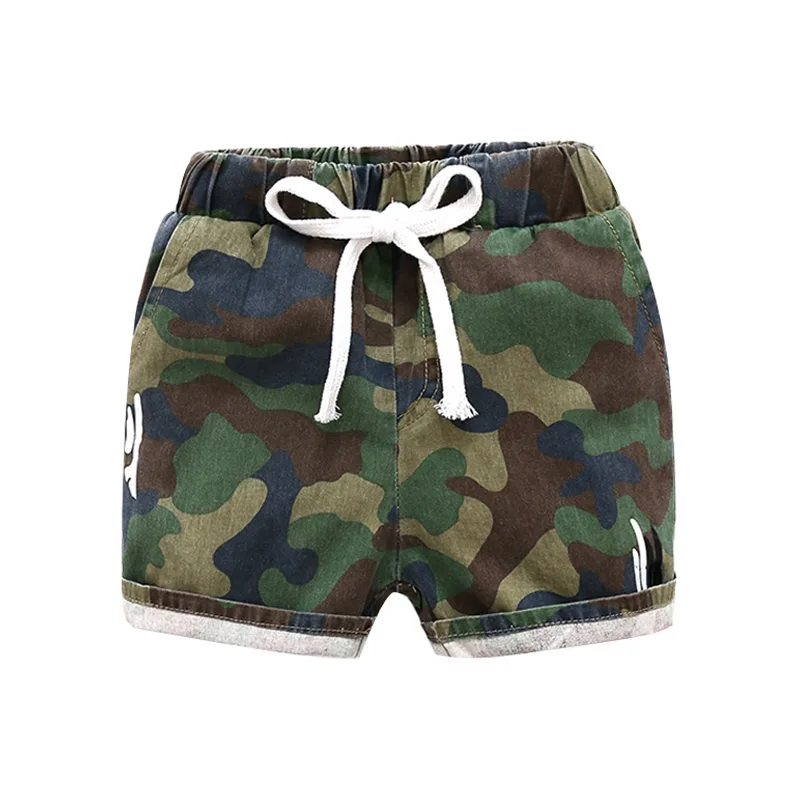 Children's Clothes Boys Casual Shorts Boys Girls Camouflage Shorts