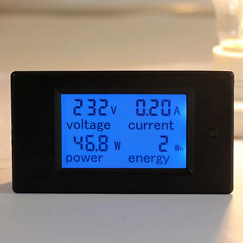 

2019 Useful AC 80-260V LCD Digital 100A Volt Watt Power Meter Ammeter Voltmeter 110V 220V for Drop Shipping