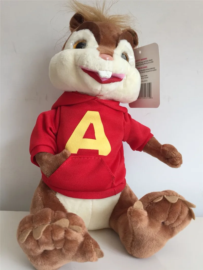 Alvin and the Chipmunks плюшевая игрушка Алвин сжиккел Теодор милые мягкие набивные