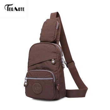 

TEGAOTE 2017 Chest Pack New Summer Chest Bag Men&Female Sling Bag Large Capacity Handbag Hot-Selling Crossbody Bag