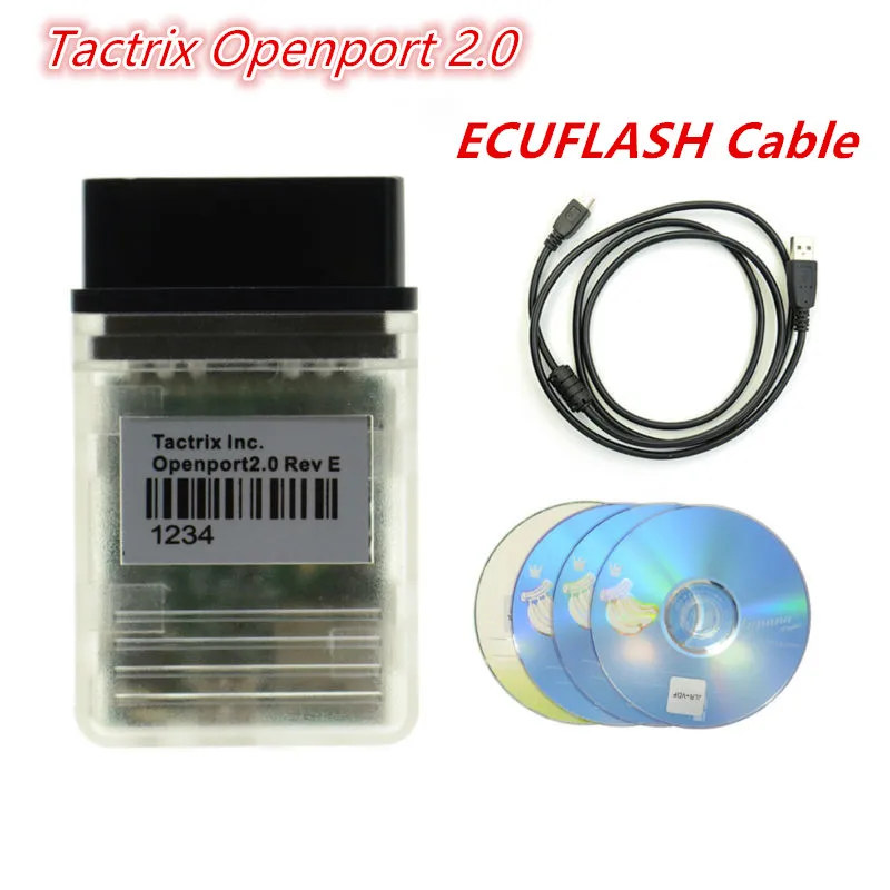 

Best Price Professional ECU Chip Tuning Tactrix Openport 2.0+ECUFLASH CabLandRover Diagnose Free Ship