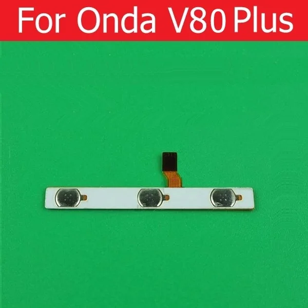 Переключатель выключатель& гибкий кабель для кнопки регулировки громкости для Onda V80 плюс 8,0 Мощность и кнопка регулировки громкости гибкий кабель с разъемом для подзарядки