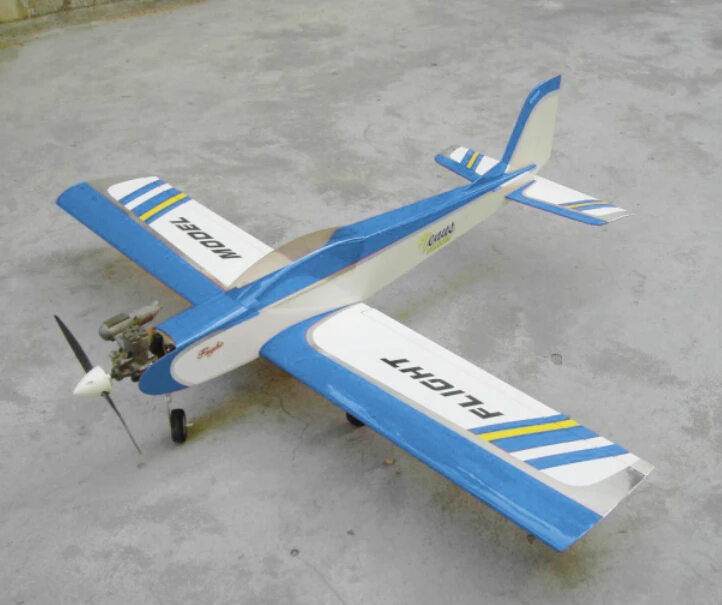 Flight Model Balsa Wood Calmato Sport 40 Class Nitro RC Airplane