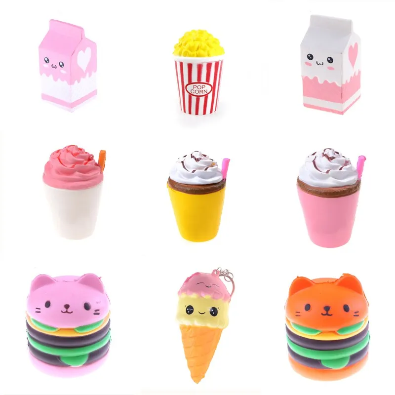 

Jumbo Unicorn Horse Gags Joke Prop Cute Squishy Slow Rising Relieves Stress Kid Toy Colorful Christams Gift