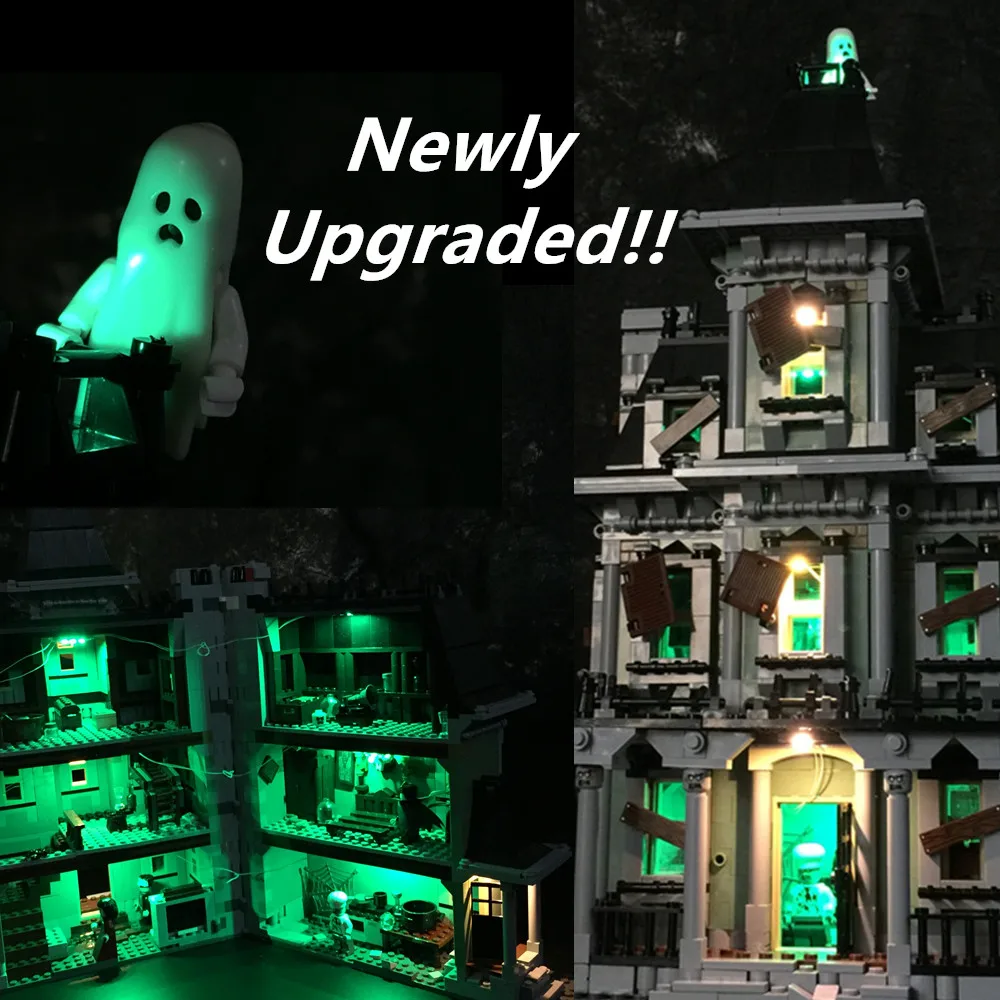 LED Light Kit For 10228 Haunted House Compatible With 16007 | Игрушки и хобби