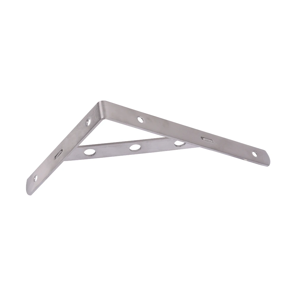 8 Sizes 4x London Grey Metal Shelf Shelving Support Wall Mount Brackets