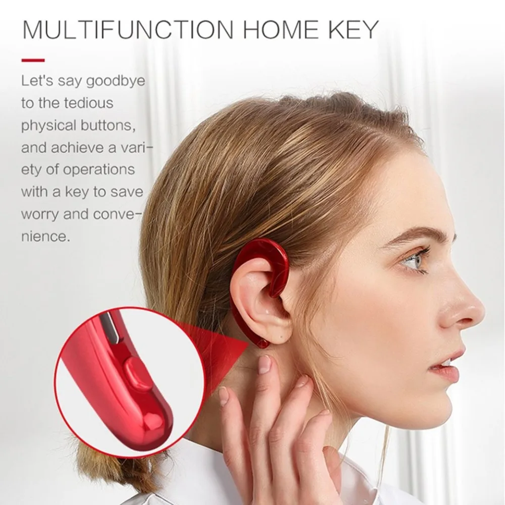 Buy Mini Earhook Headset with Mic Hands free Noise