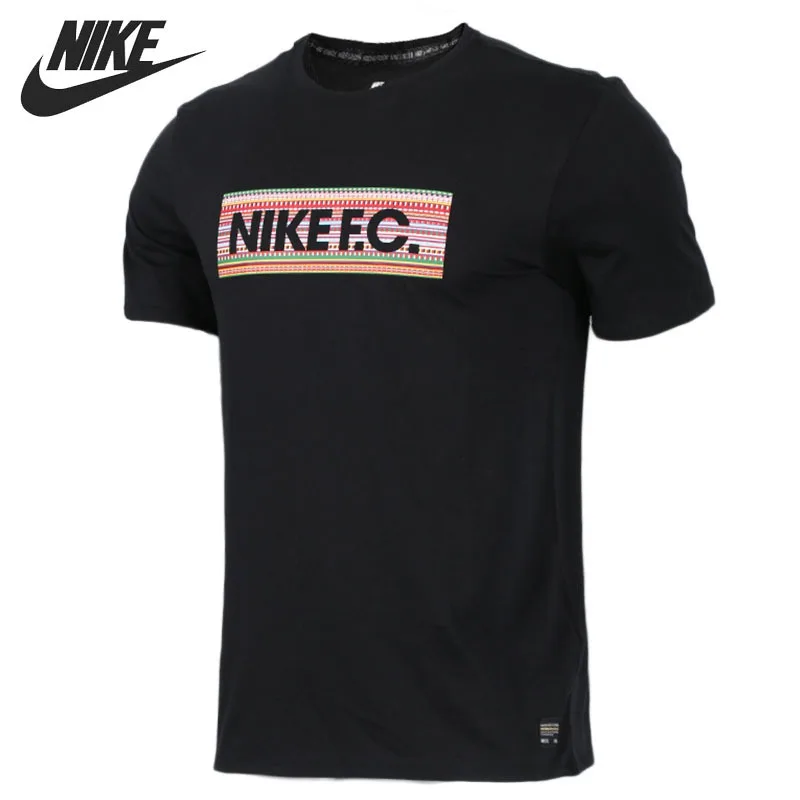 Оригинальный Новое поступление 2018 NIKE FC TEE CREW мужские футболки с коротким рукавом