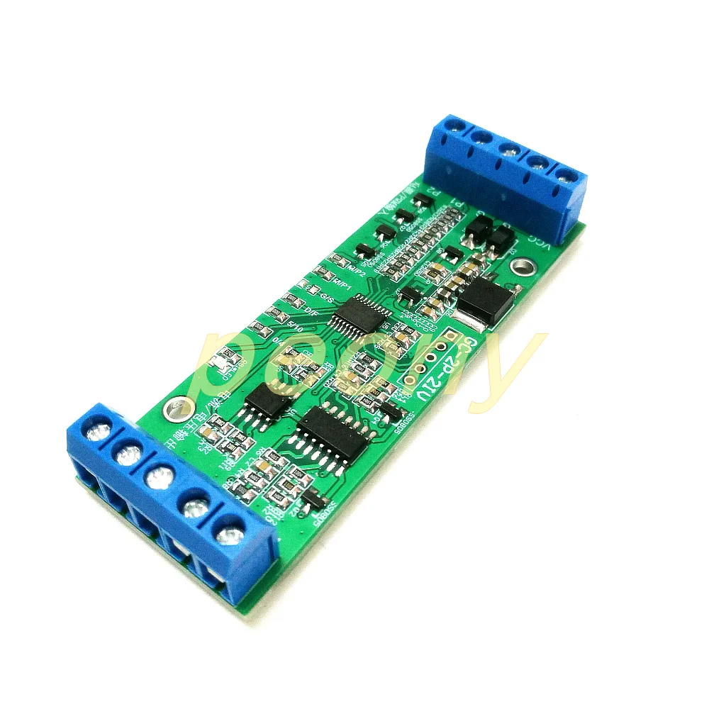 

PWM to current / voltage duty cycle pulse number turn 4-20ma 0-10V servo signal conversion board