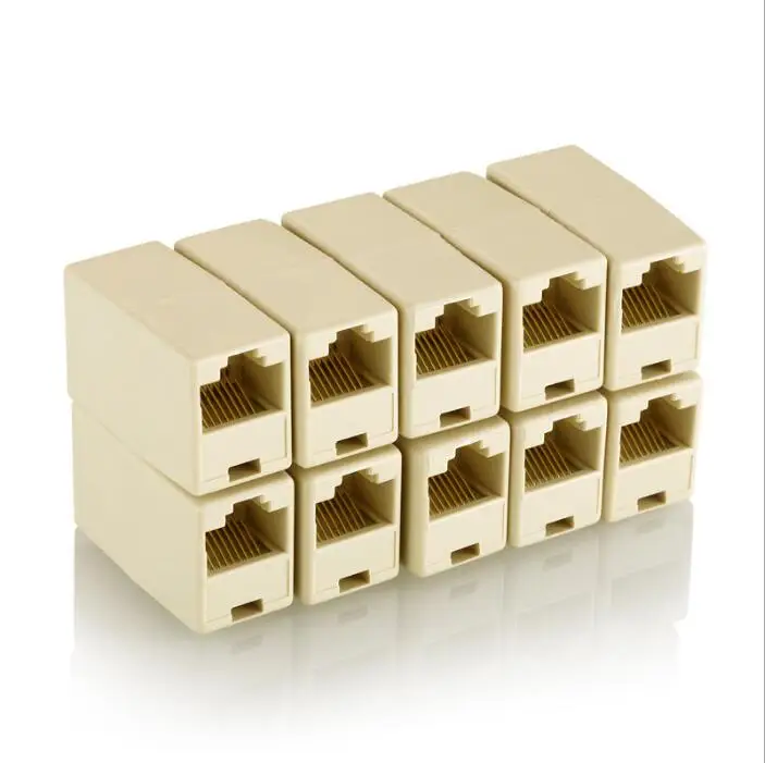 

SUOZUN 5 PCS RJ45 RJ-45 Ethernet Net network LAN Coupler Plug Adapter connections
