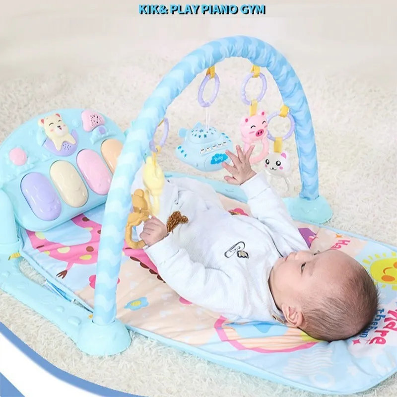 

Infant Animal Cartoon Fitness Frame Pedagota Baby bedding Crawl Pad Music Blanket Crawl Pad Baby bed Toys