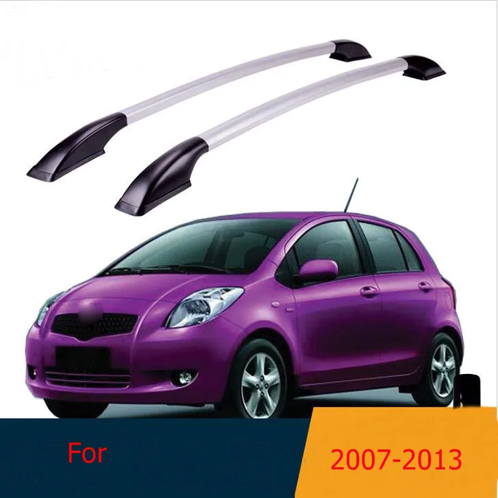

Roof Rack Boxes Side Rails Bars Luggage Carrier A Set For Toyota Yaris 2007 -2013 2008 2009 2010 2011 2012