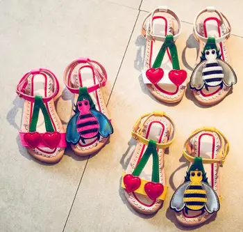 

2018 fashion style cartoon girls sandals fashion summer child shoes high quality cute girls shoes design casual kids sandals