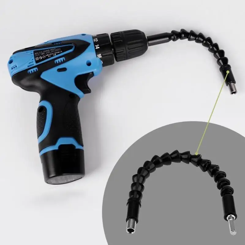 

Electronics Flexible Extension Drill Shaft Screwdriver Bits Holder Connector with 10pcs Screwdriver Bit Set Link Flexible Shaft