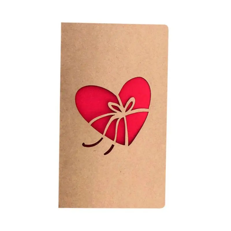 С днем рождения подарок открытка Ретро Конверт 3D всплывающие поздравительные открытки лазерный вырез поздравительная открытка День Святого Валентина лазерная резка