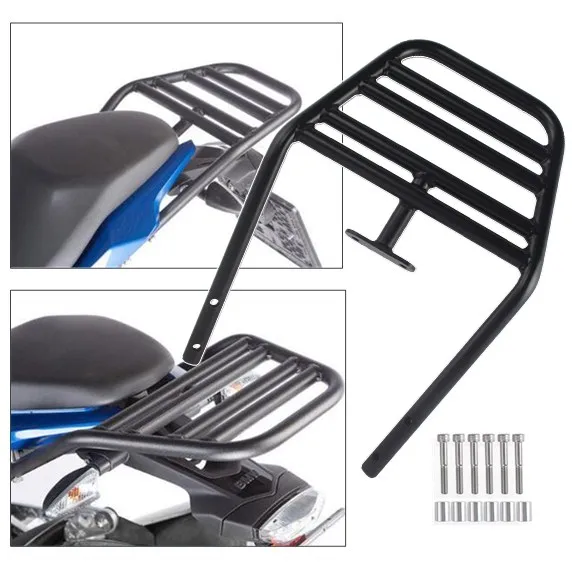 Motorcycle Steel Rack Shelf Bar Rear Carrier Luggage Rack Carrier