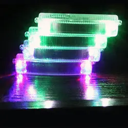 Стайлинга автомобилей Солнечный Беспроводной светодиодный аварийного Предупреждение красочный свет бар движения автомобиля флэш-лампа