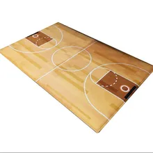 Покрытие для баскетбольной площадки коврики для входной двери гостиная спальня кухня для ванной комнаты и туалета нескользящий ковер