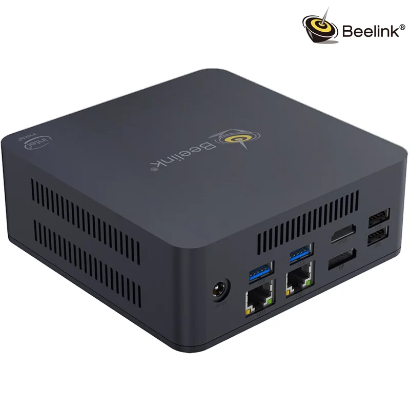 Beelink L55 Мини ПК Intel HD graphics 5500 2 ТБ HDD 1 ТБ SSD 2,4G& 5,8 GHz WiFi 1000Mbps двойной гигабитный LAN tv Box USB3.0 Быстрая зарядка