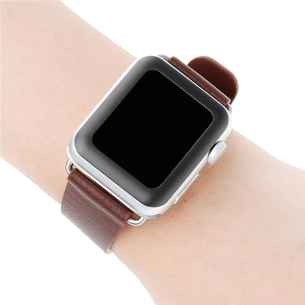 Алюминиевый Чехол бампер Gosear защитная пленка из закаленного стекла для Apple Watch