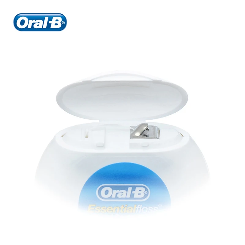 Зубная нить Oral B Essential гладкая комфортная вощеная Глубокая очистка устройство для
