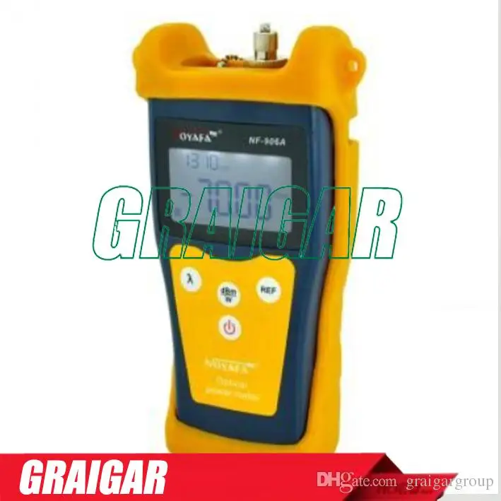  Noyafa High quality NF-906A Laser Optical Fiber Tester Optical Power Meter Tester Fiber Optic FTTH -70~ 10 Fiber Optic tracker