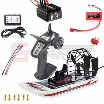 

GARTT High Speed Swamp Dawg RC Air Boat Kit New COMBO RC 1 Remote Control Toys Beach Water Snowy For Children Chrismas Present