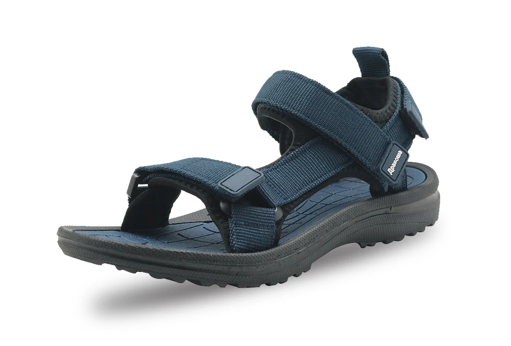 Apakowa Unisex Little Kid Boys Girls Summer Peep-Toe Beach Walking 3 Strap Sport Sandals Child Washable Quick Drying Water Shoes