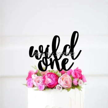 

One year old Cake Topper,first birthday cake topper,1st birthday cake topper,Wild cake topper