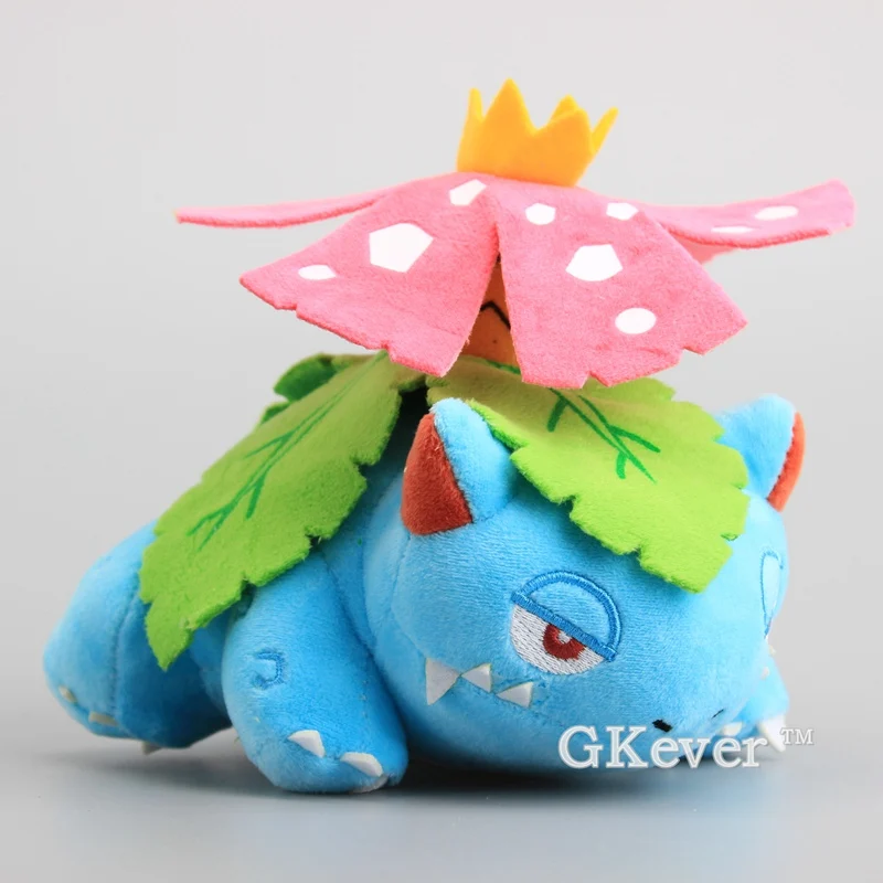 Новое поступление милые мягкие плюшевые игрушки Venusaur мягкие куклы 16 см подарок для детей