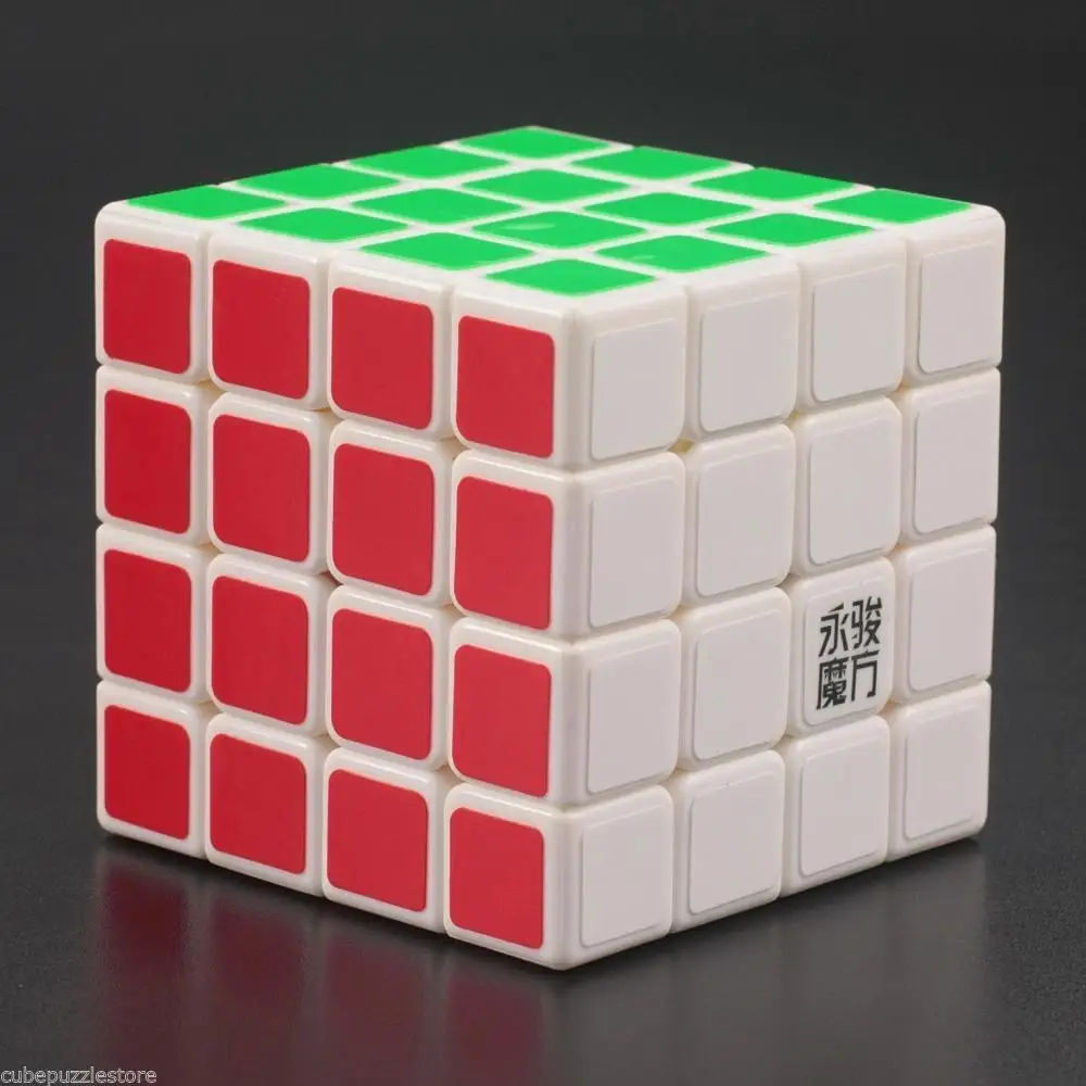 YJ 4x4x4 Классический соревнования скорость магический куб головоломка интеллект быстрый ультра-Гладкий кубар-Рубик на скорость детские