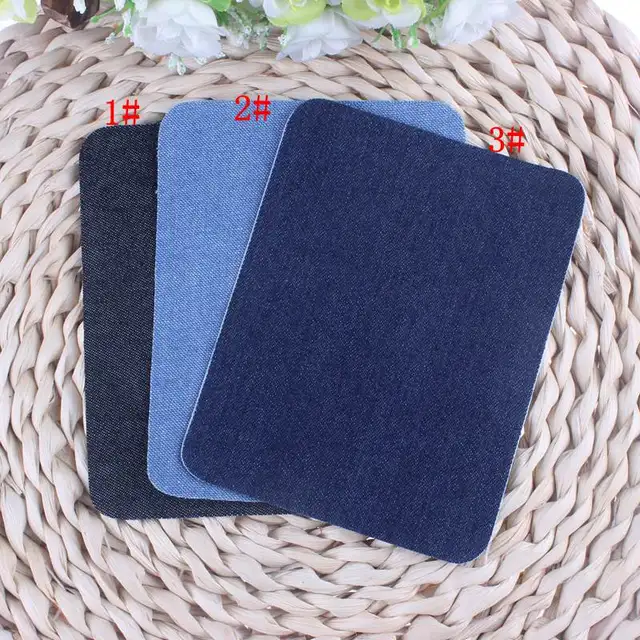 Elbow Patches DIY Iron On Jean Clothing Repair Patch For Jacket