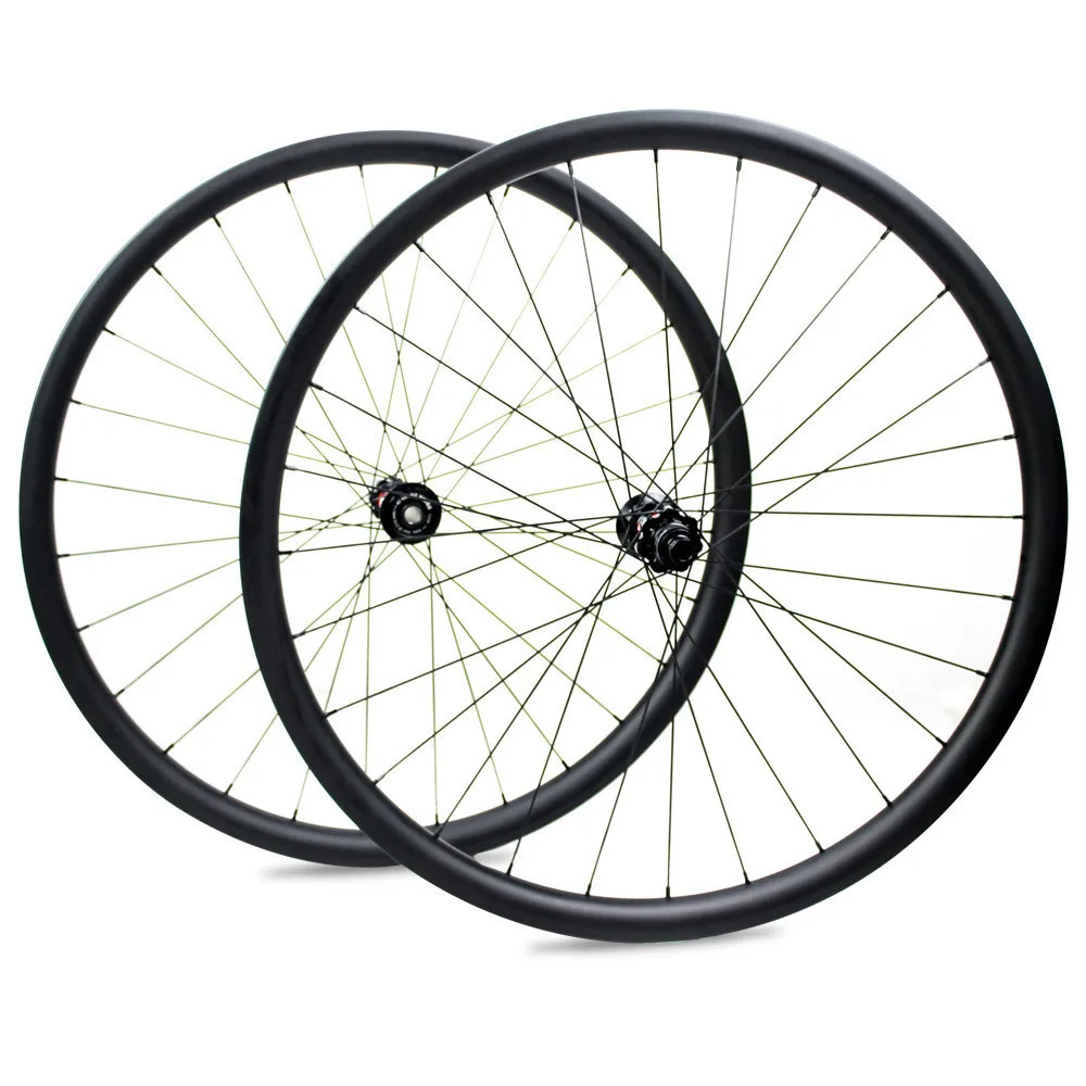 Discount 355g 29er MTB Rim DT Swiss 240 MTB 12 Speed Hub Mountain Bike Carbon Wheel Tubeless Ready XC Wheelset Hookless 10