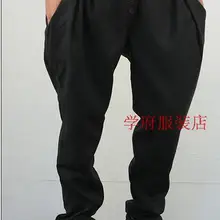 27~ 44! Новинка мужская одежда зимняя одежда мужской шерстяной шаровары Танцы брюки свободные повседневные обтягивающие штаны певица костюмы