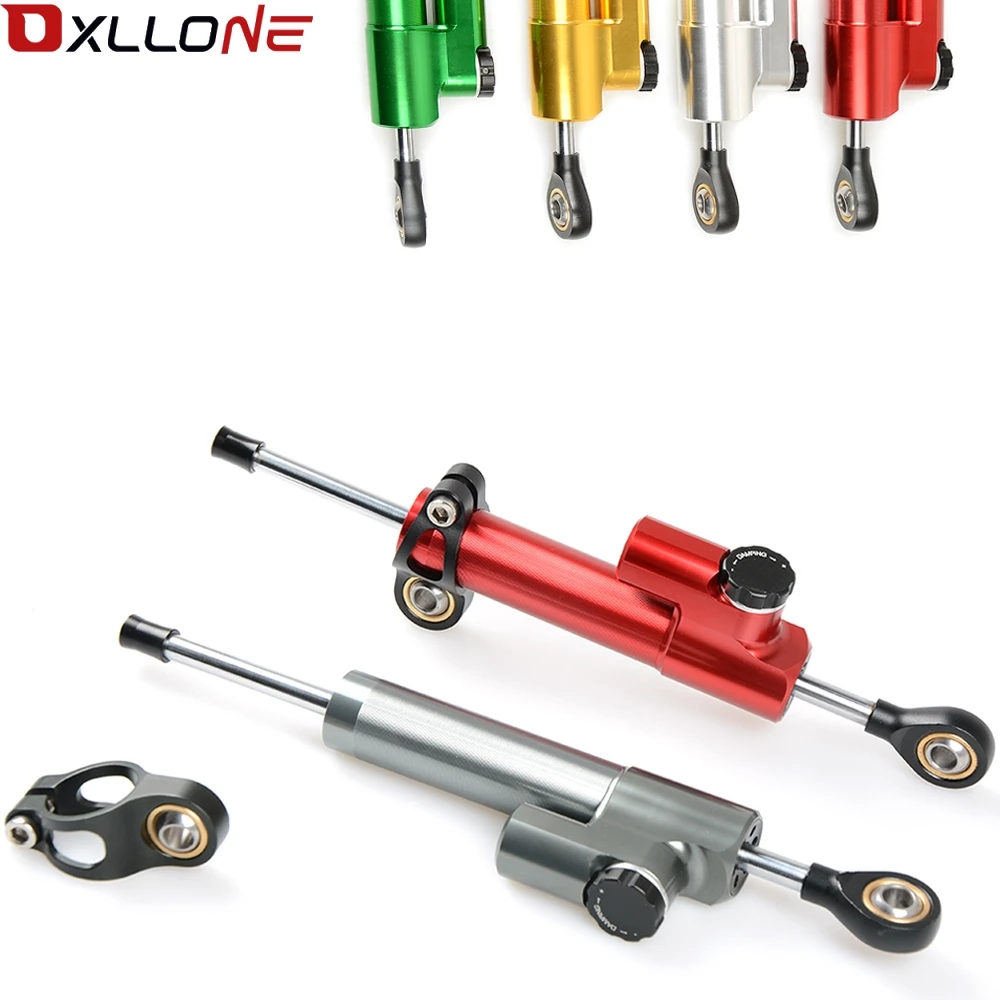 

CNC Aluminum Adjustable Motorcycles Steering Stabilize Damper Bracket Mount Kit For YAMAHA YZF R6 2006-2017/ R1 2009-201