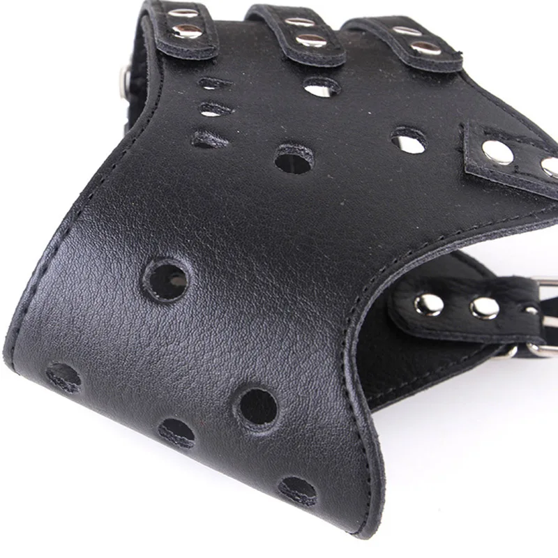 PU-Leather-Pet-Dog-Anti-Bite-Muzzle-Adjustable-Mouth-Cover-Basket-Mask-for-Small-Medium-Large-Size-Dogs-Animal-Safety-Security-PL0047 (11)