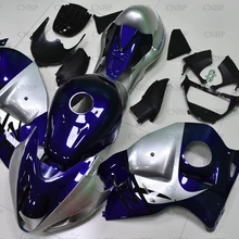 GSX R1300 1997-2007 Обтекатели Gsx 1300R 2003 набор для всего тела GSX-R1300 2006 синий серебристый корпус Наборы
