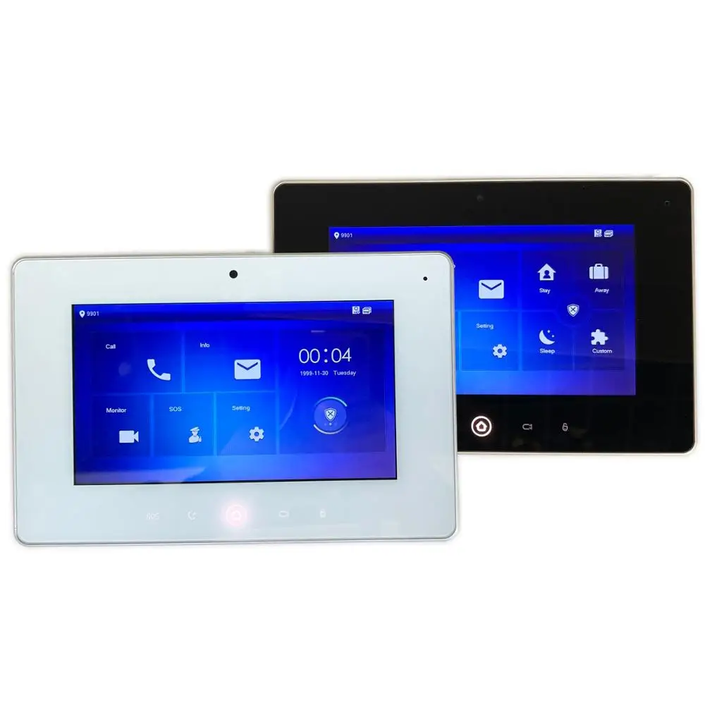 

DH logo Multi-Language VTH5221D 7inch Indoor Monitor,Build-in camera,IP doorbell, Video Intercom,wired doorbell