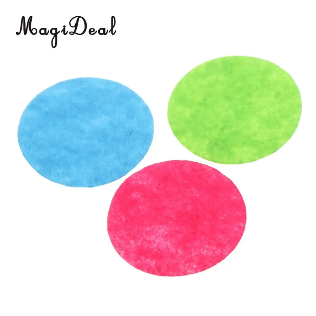 MagiDeal Hot 100Pcs Rainbow Color Round Felt Table Confetti Wedding Scatter DIY for Christmas Birthay Party Home Garden Decor