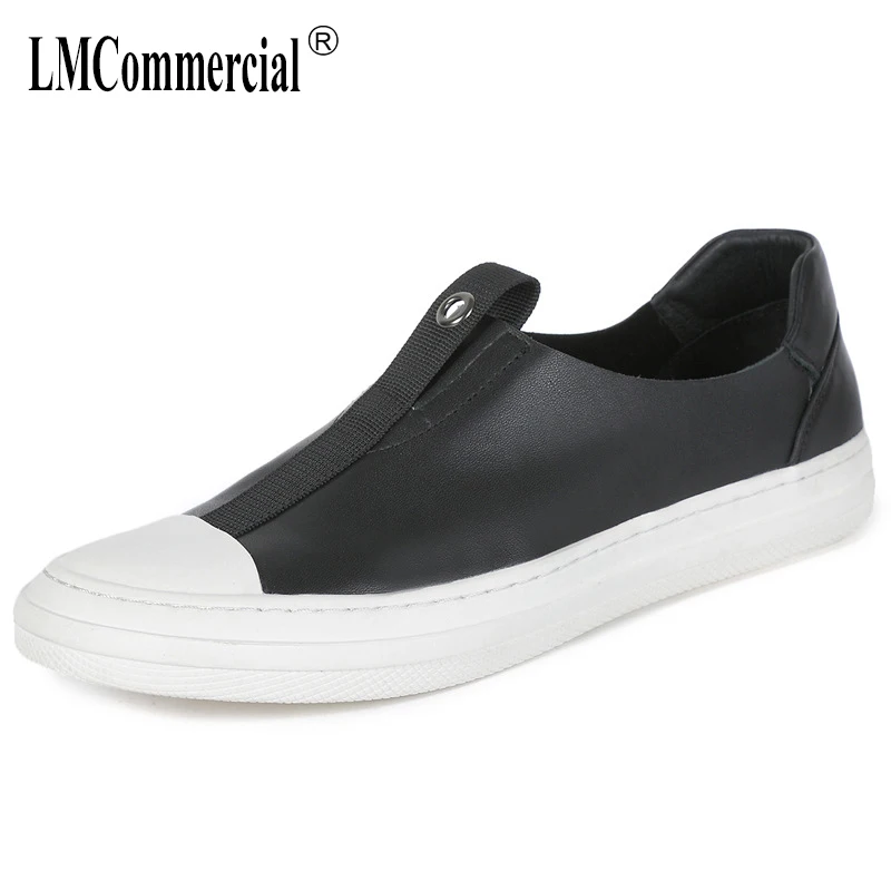 

lazy shoes man Genuine Leather breathable flat bottom driving mens all-match cowhide men casual natural leather loafers spring