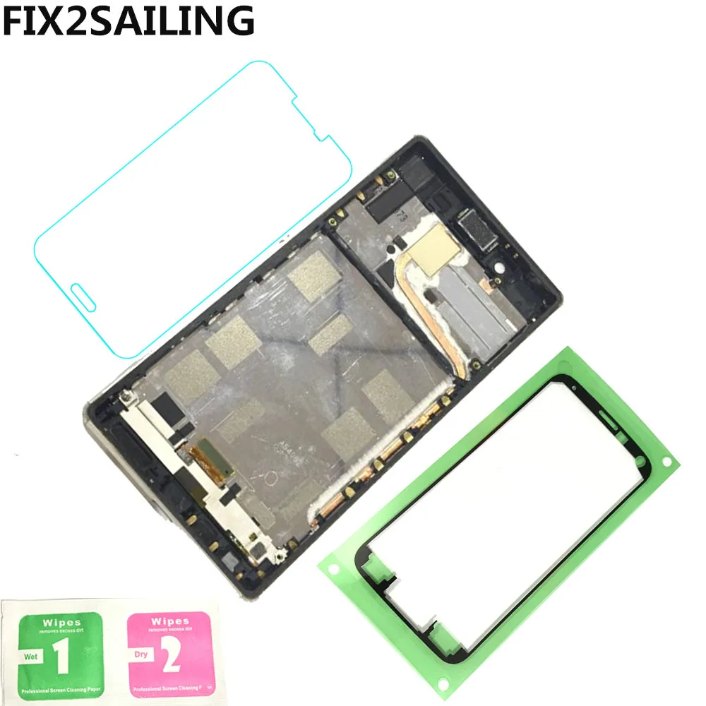 

100% Tested LCD Display Touch Screen Digitizer Assembly Replacement Frame For Sony Xperia Z3+ Z3 Plus Z4 E6553 E6533 E5663 5.2"