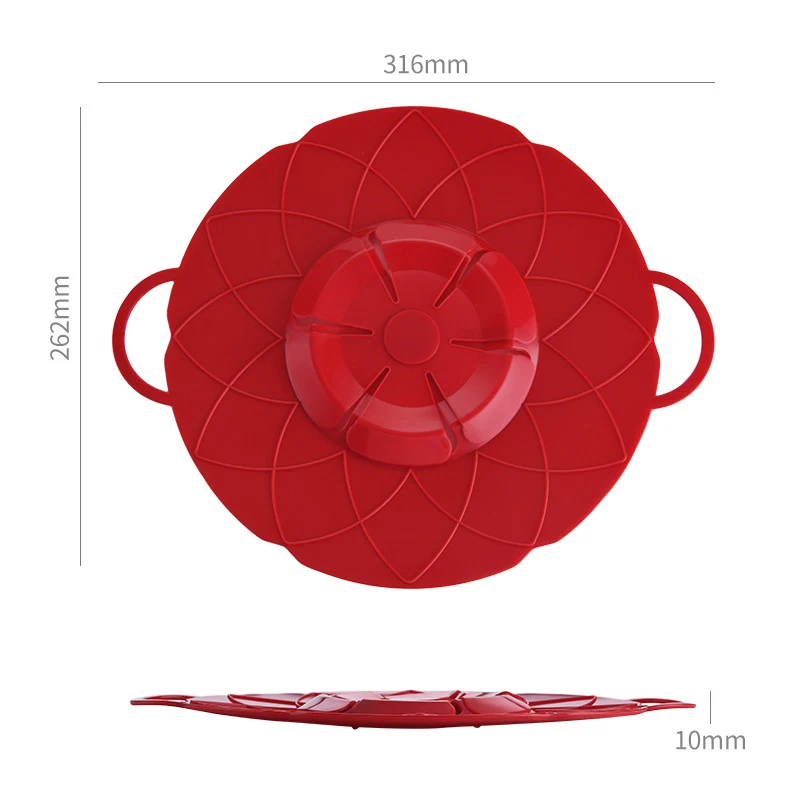Новое поступление Кухонные гаджеты силиконовая Крышка Пробка для разлива горшок крышка диаметр крышки для кастрюль посуда
