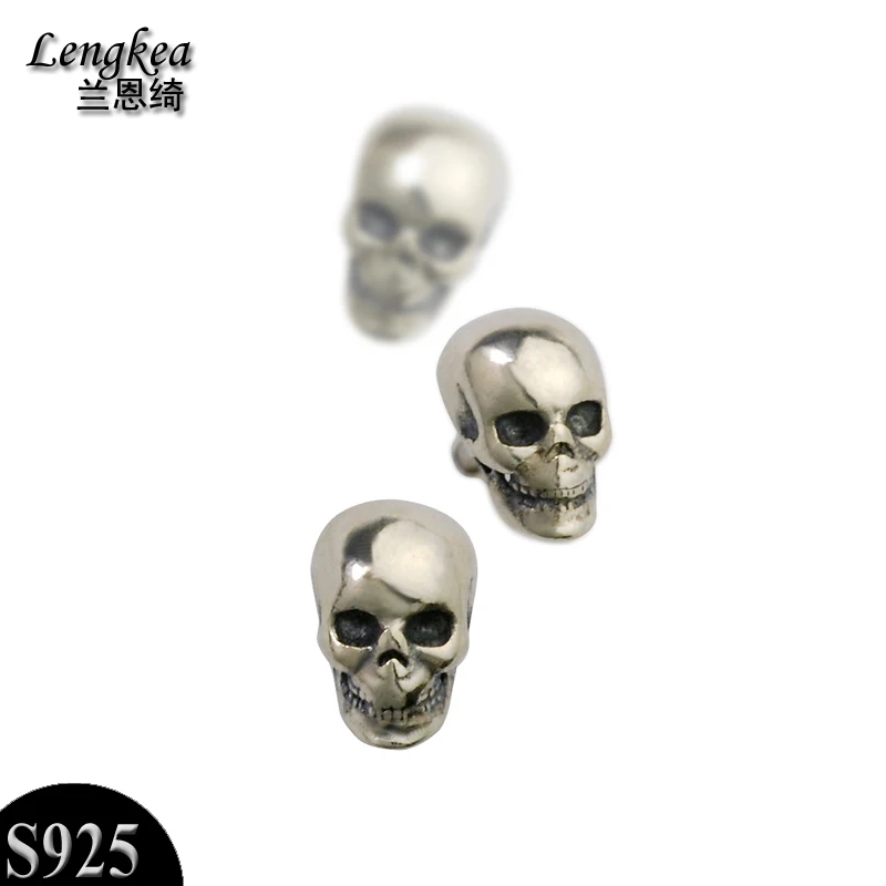 Мужские Серьги wo мужские серьги из стерлингового серебра 925 пробы мини маленькие серьги-гвоздики для пирсинга модель черепа мужские ювелирные изделия Модные wo мужские ювелирные изделия